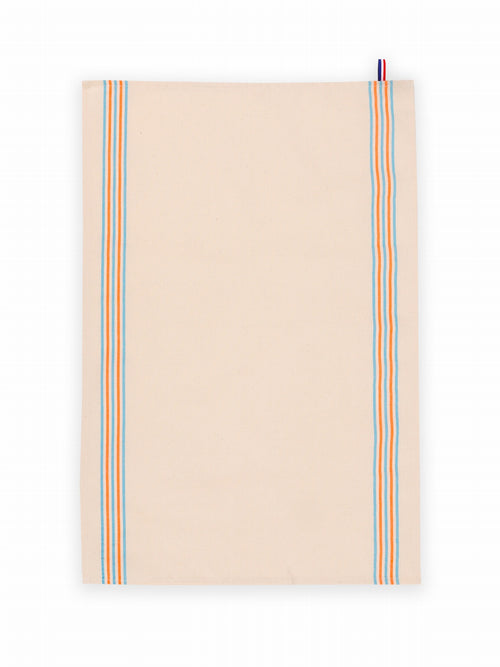 ANAE TORCHON LISERET FLUO ORANGE BLEU