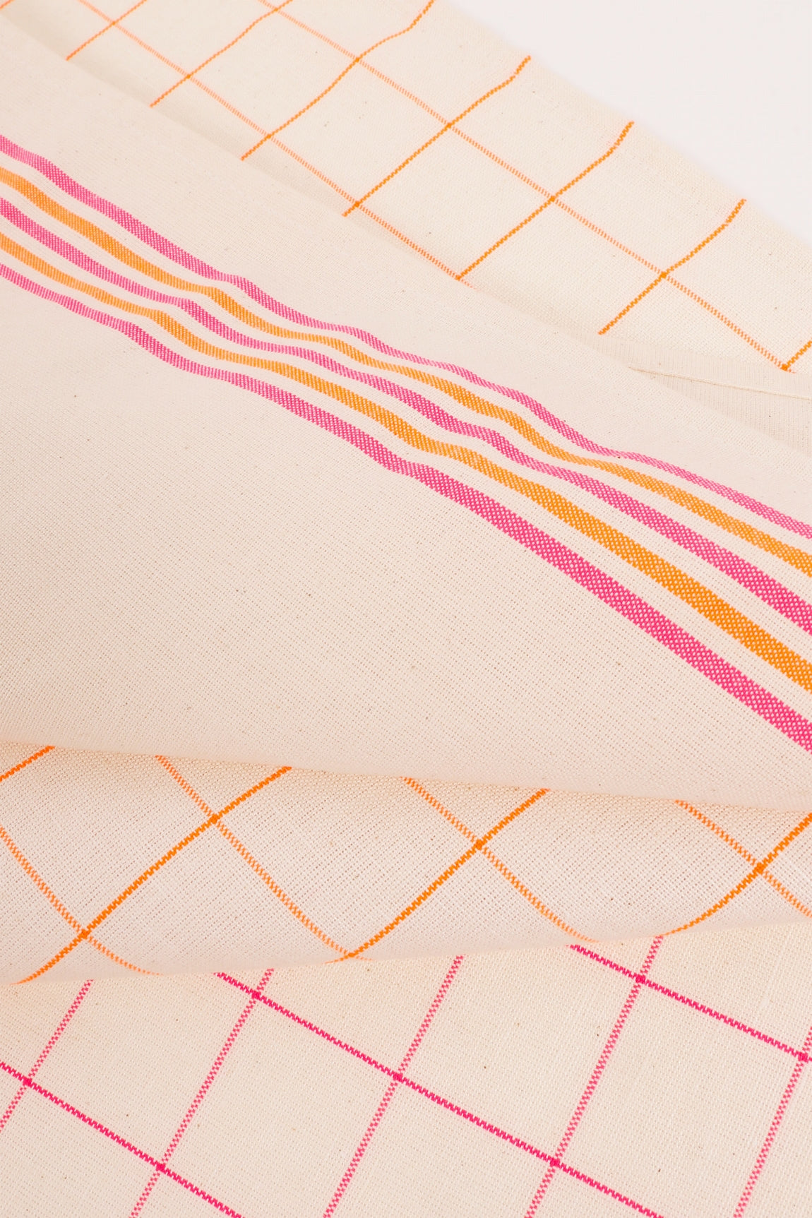 ANAE TORCHON LISERET FLUO ORANGE ROSE