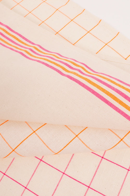 ANAE TORCHON LISERET FLUO ORANGE ROSE