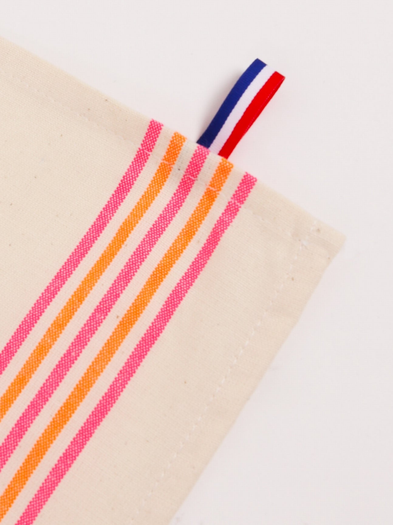 ANAE TORCHON LISERET FLUO ORANGE ROSE