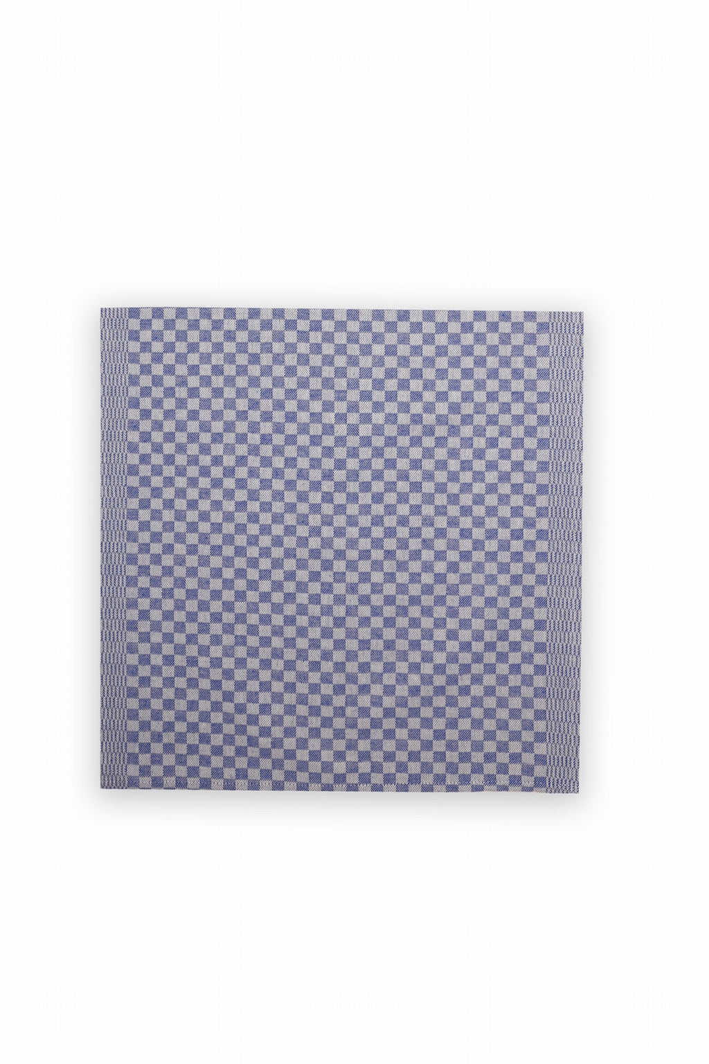 DIDIER SERVIETTE DAMIER BLEU