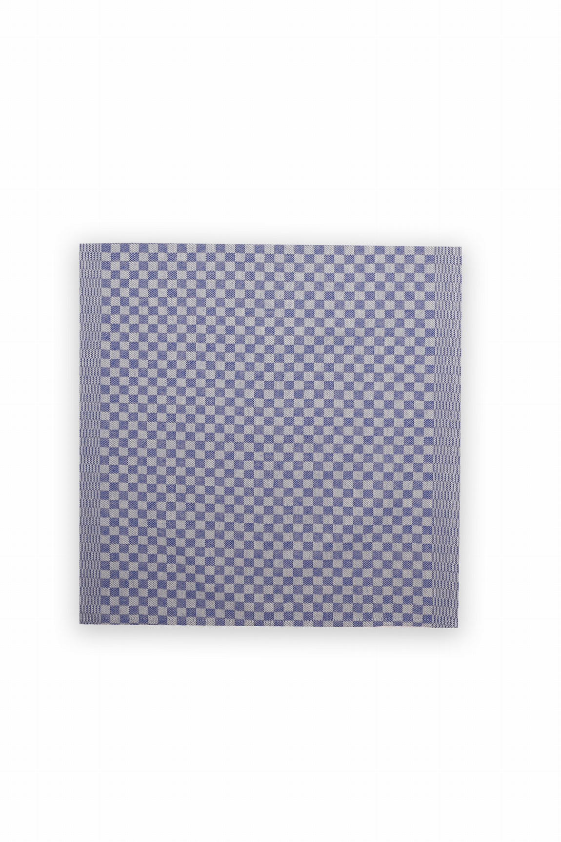 DIDIER SERVIETTE DAMIER BLEU