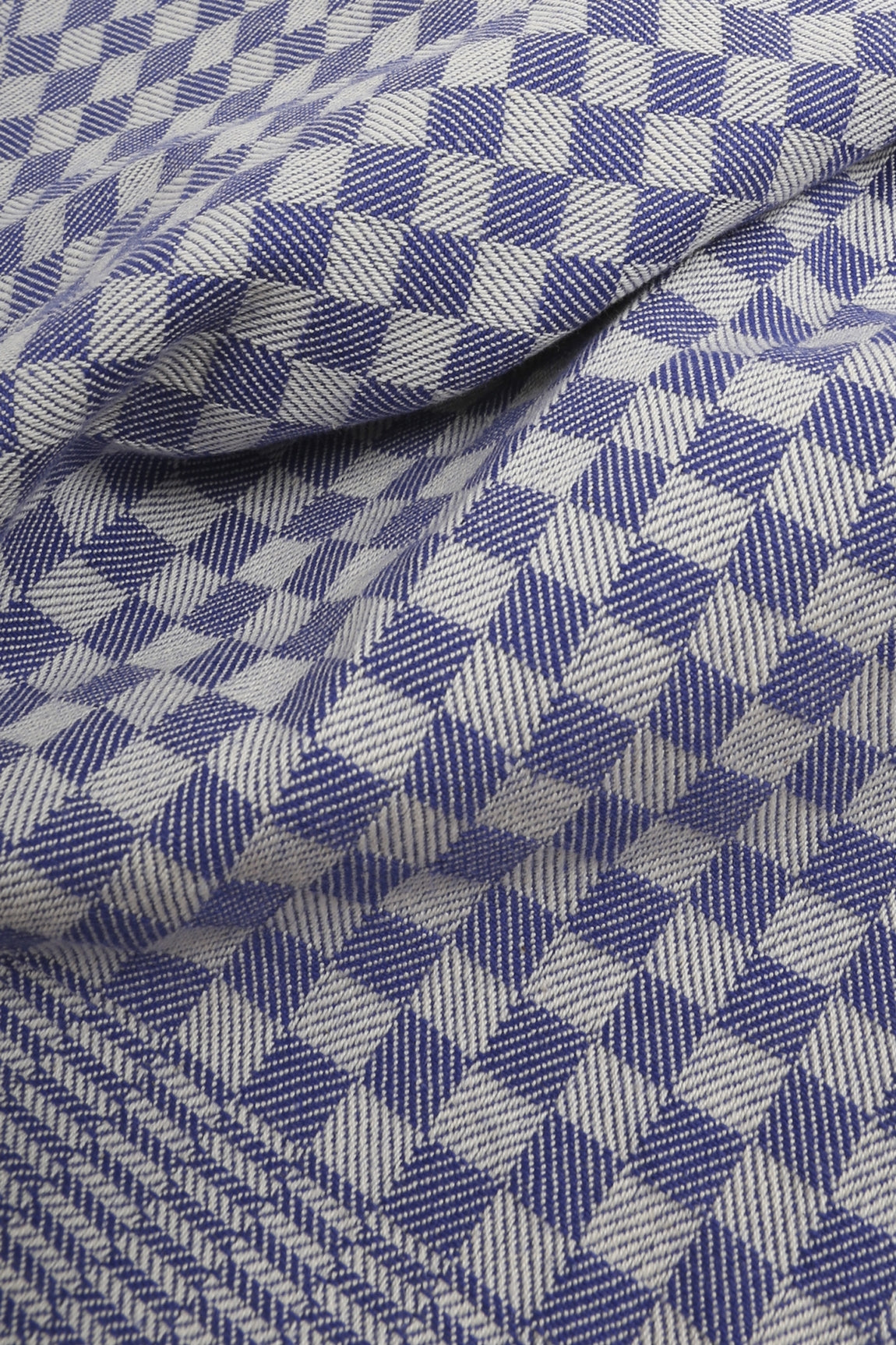 DIDIER SERVIETTE DAMIER BLEU
