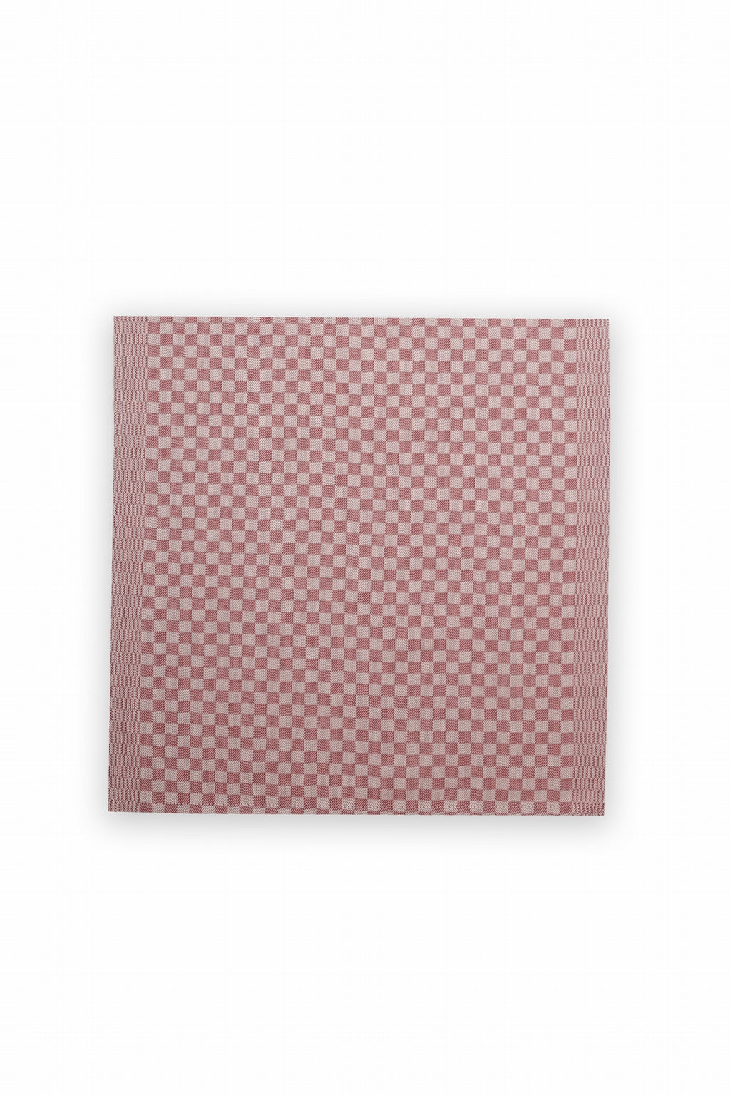 DIDIER SERVIETTE DAMIER BRIQUE