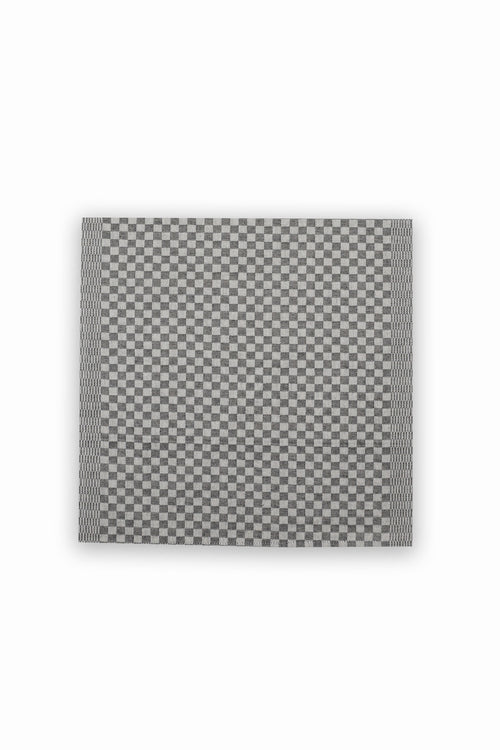 DIDIER SERVIETTE DAMIER CHARBON
