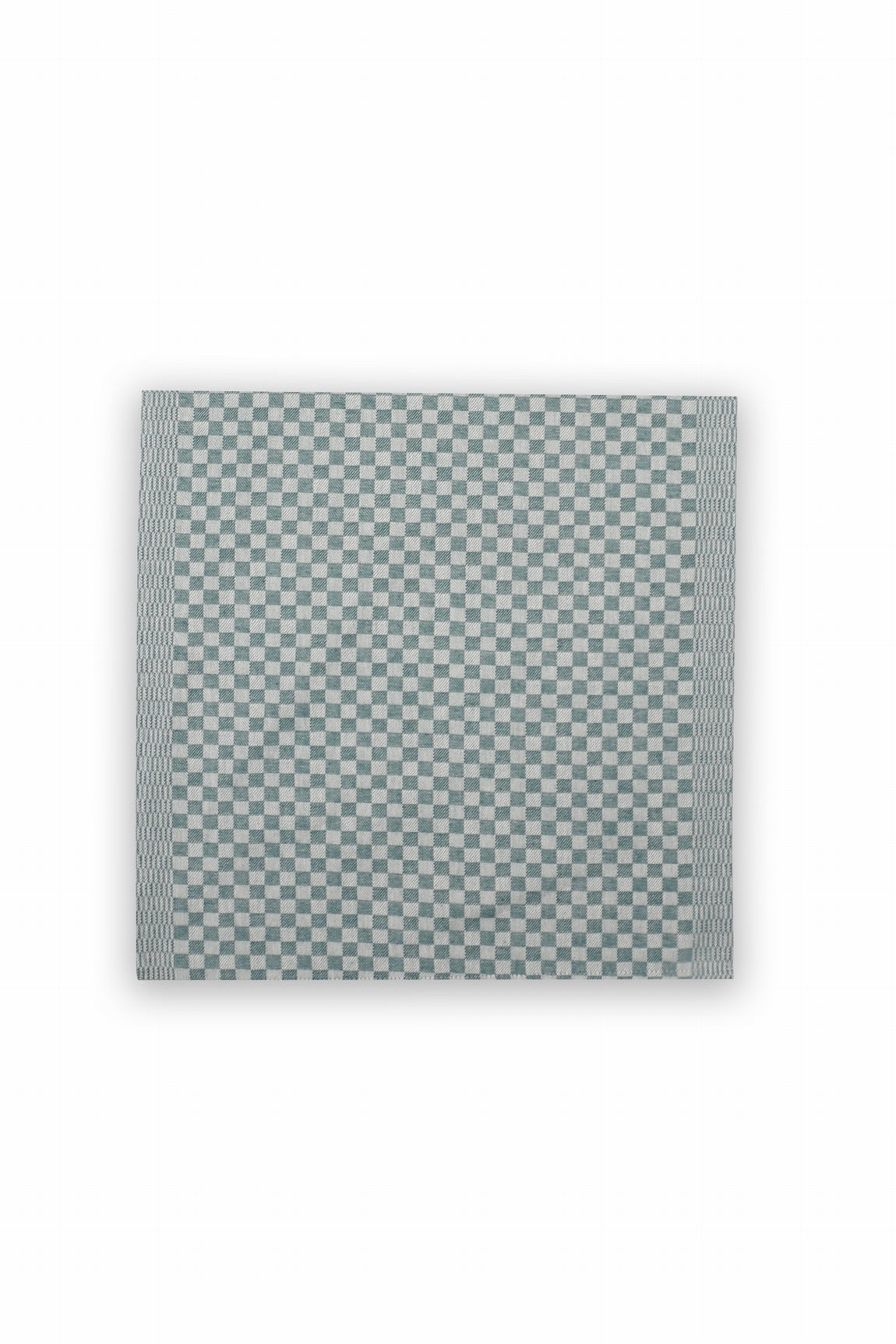 DIDIER SERVIETTE DAMIER EMERAUDE