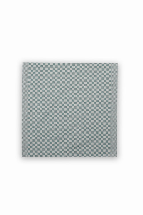 DIDIER SERVIETTE DAMIER EMERAUDE