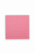 DIDIER SERVIETTE DAMIER FUSCHIA