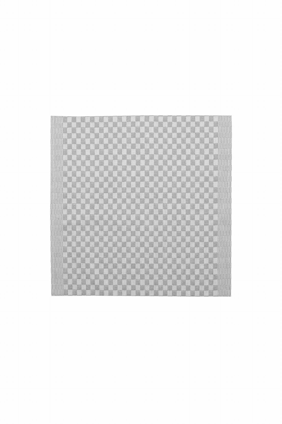 DIDIER SERVIETTE DAMIER GRIS