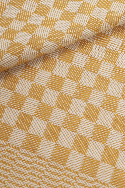 DIDIER SERVIETTE DAMIER MIEL