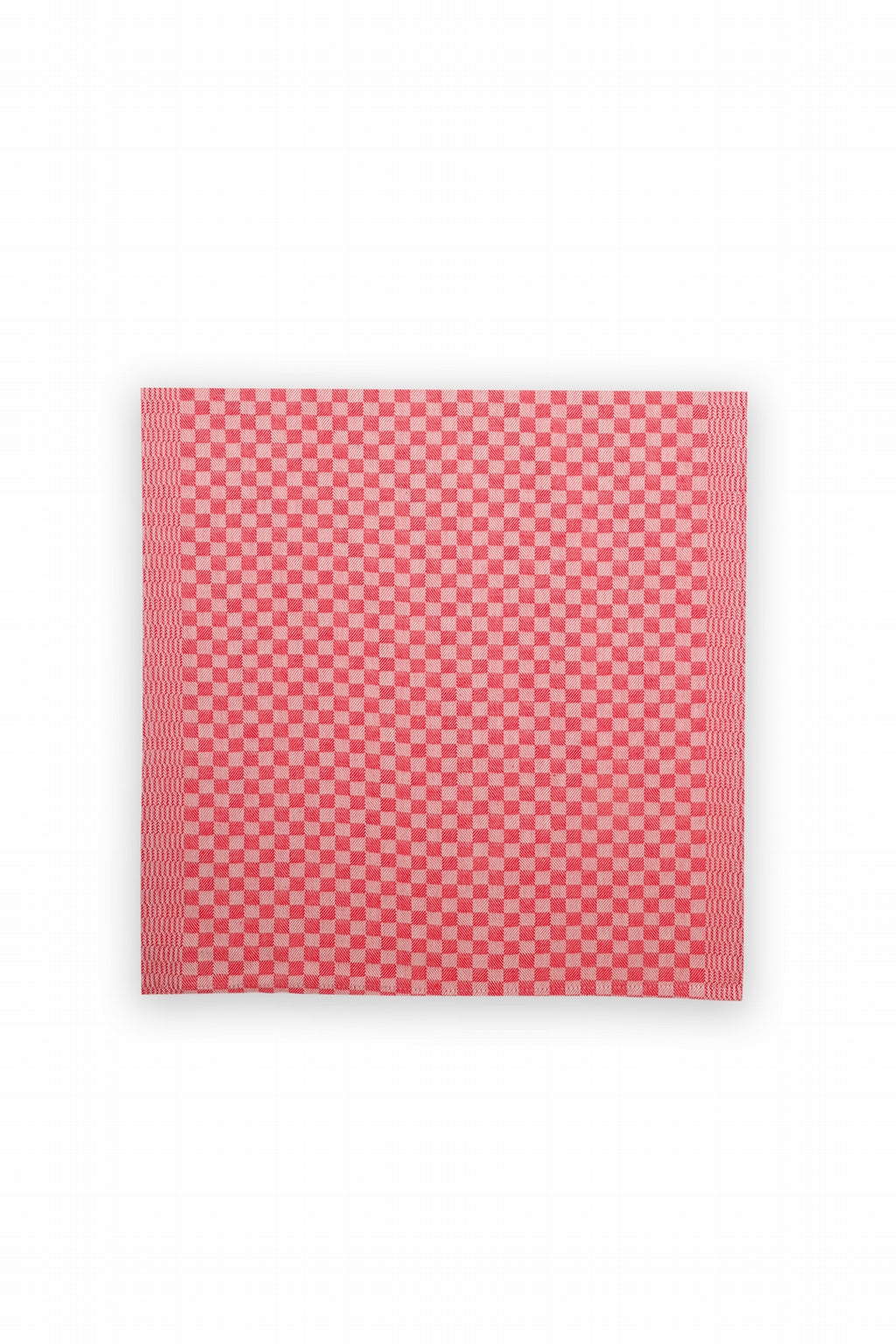 DIDIER SERVIETTE DAMIER ROUGE