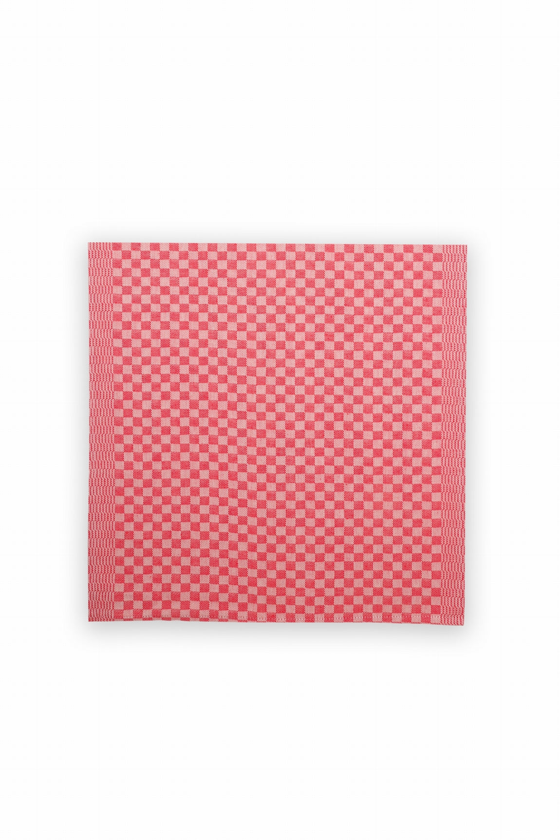 DIDIER SERVIETTE DAMIER ROUGE