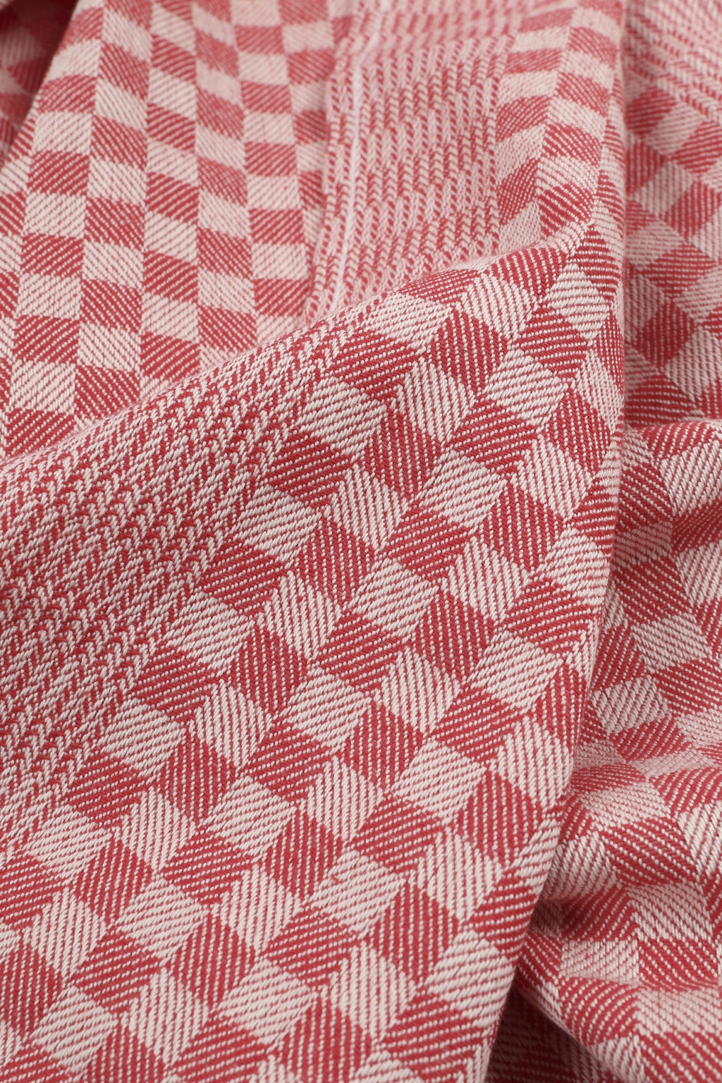 DIDIER SERVIETTE DAMIER ROUGE