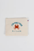 FANETTE POCHETTE JEN PINCE ECRU