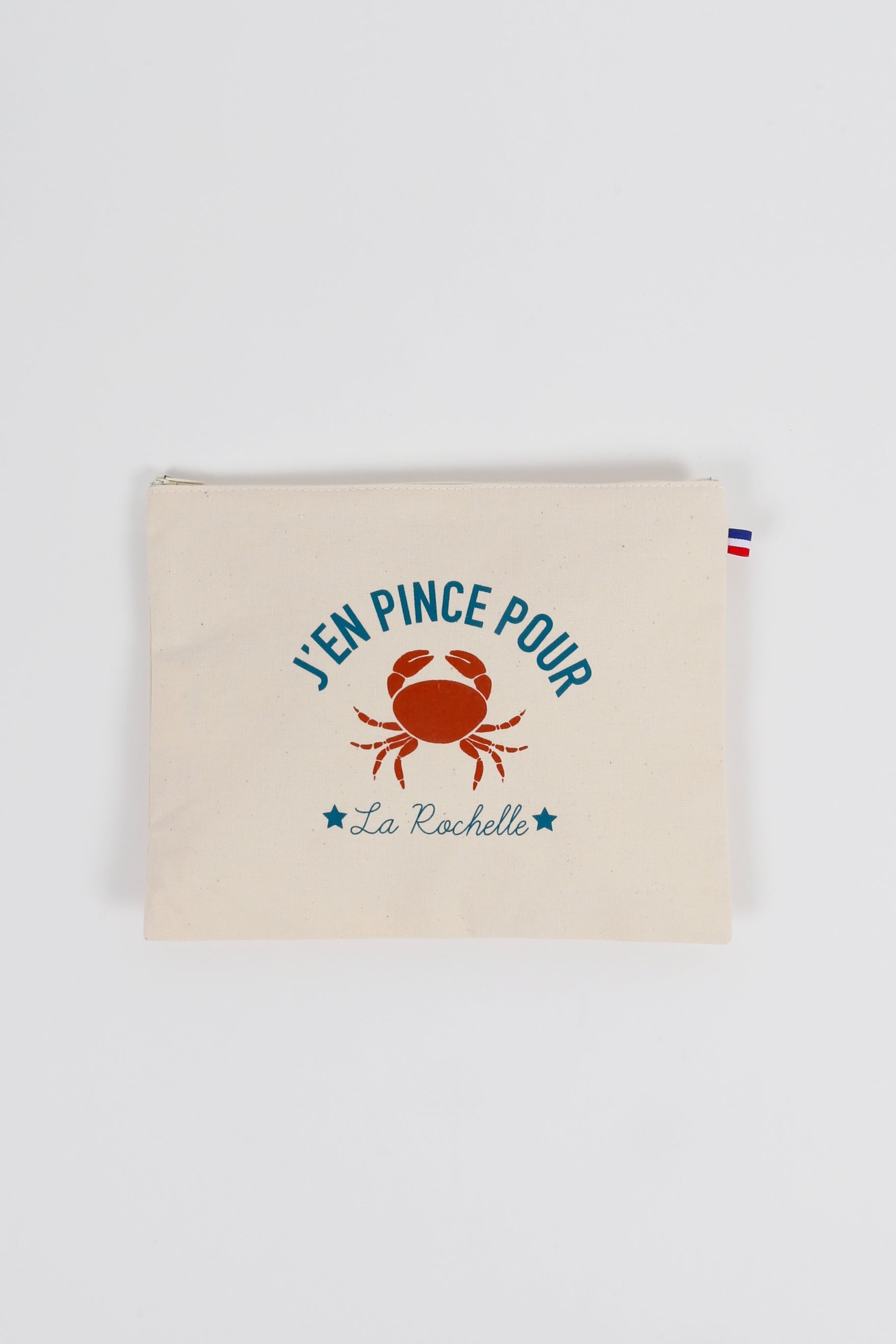 FANETTE POCHETTE JEN PINCE ECRU