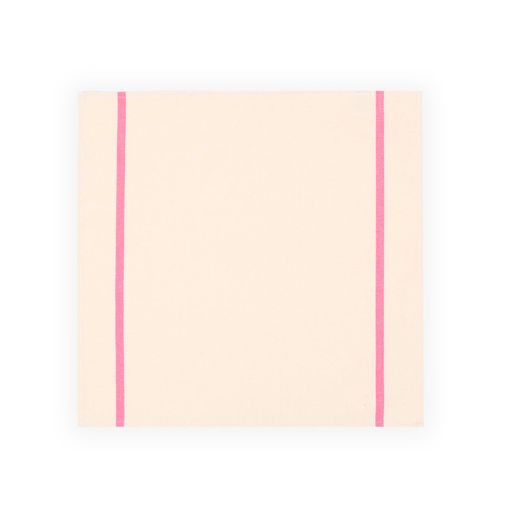 HENRIETTE SERVIETTE ROSE FLUO