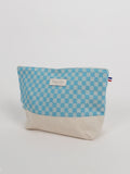JEANNETTE POCHETTE BLEU FLUO