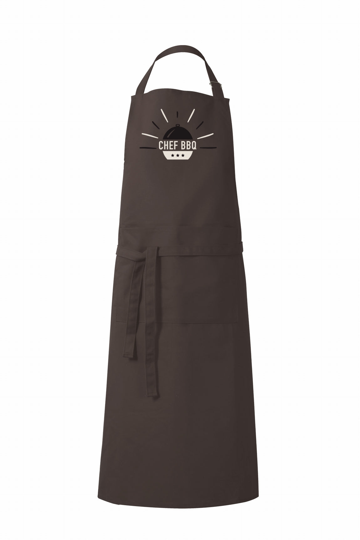 LOIC TABLIER CHEF BBQ MARRON