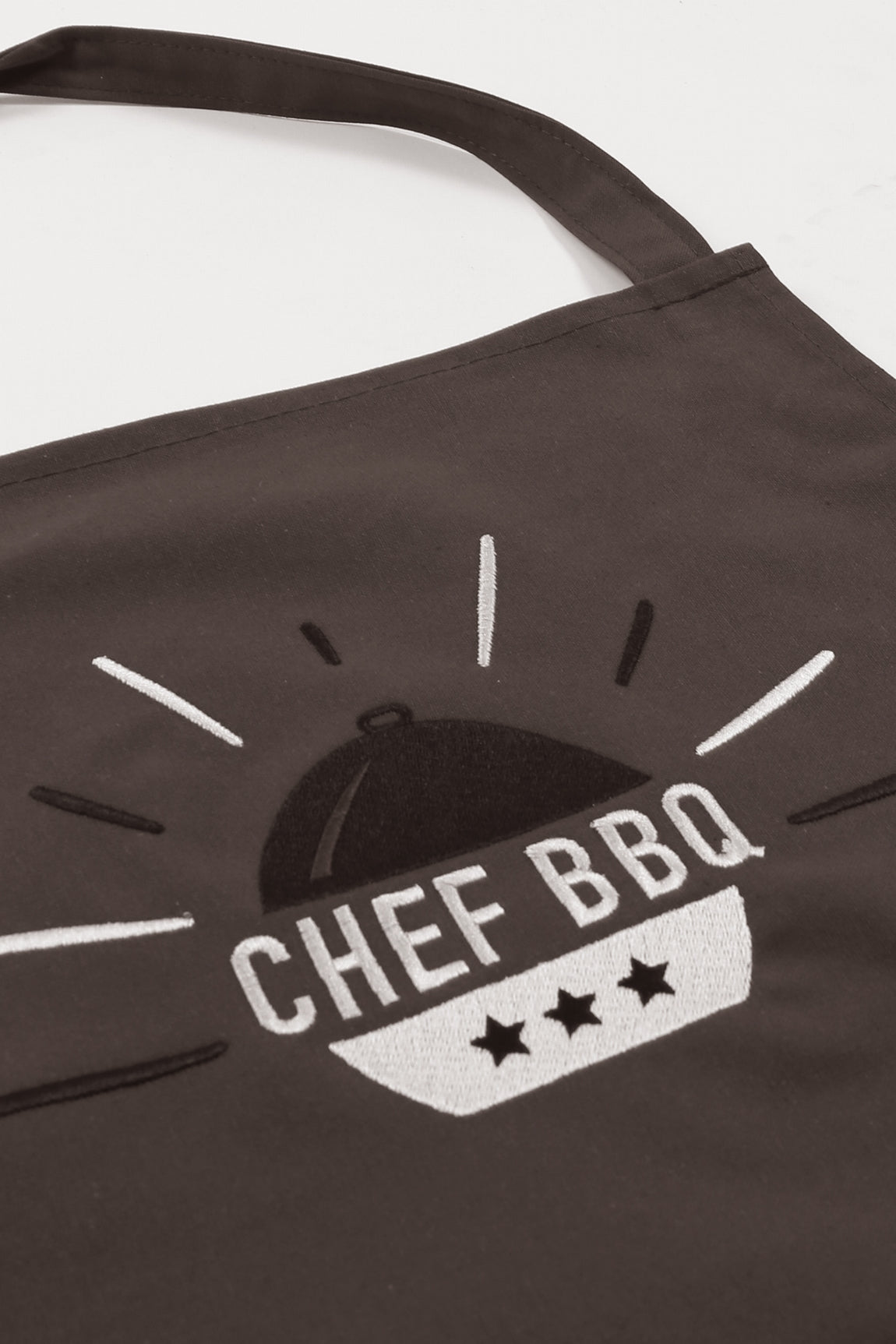 LOIC TABLIER CHEF BBQ MARRON