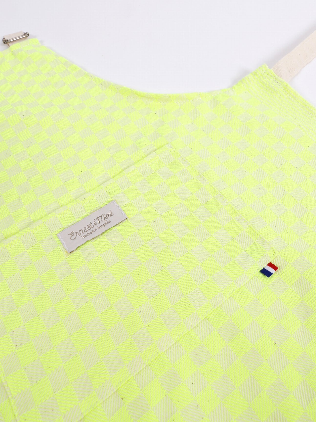 MAE TABLIER ENFANT JAUNE FLUO