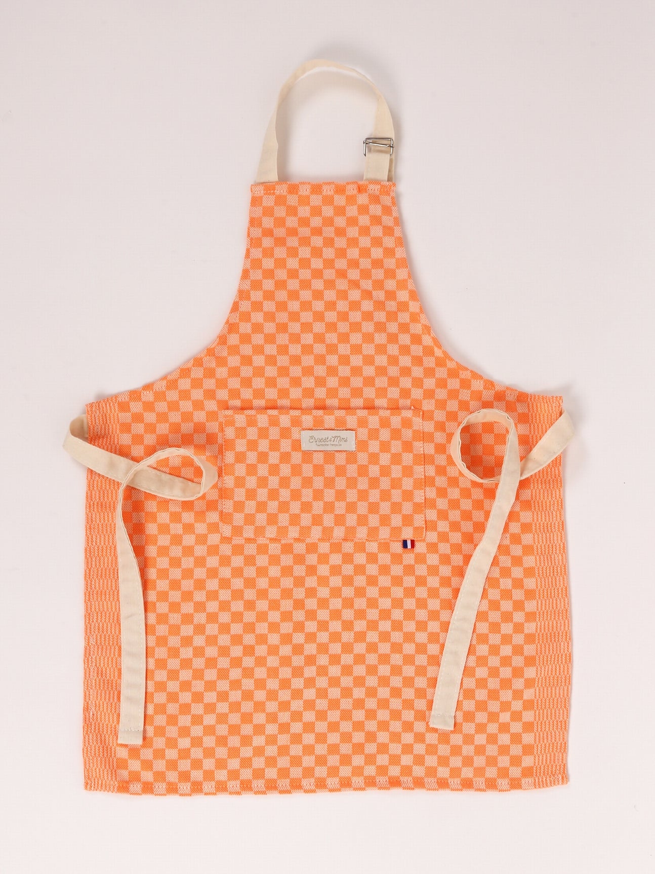 MAE TABLIER ENFANT ORANGE FLUO