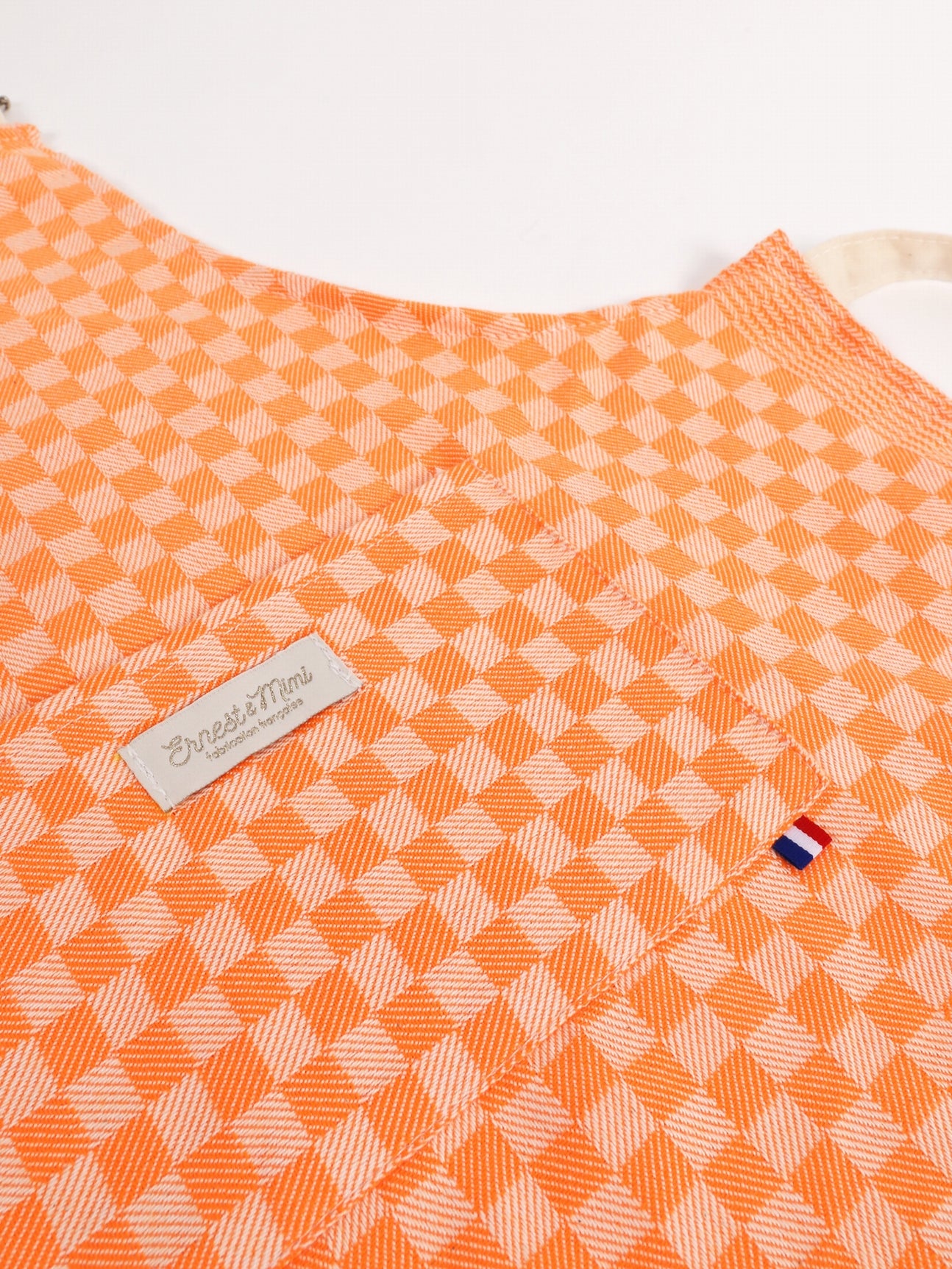 MAE TABLIER ENFANT ORANGE FLUO