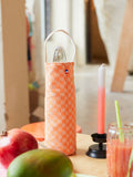MICHEL PORTE BOUTEILLE ORANGE FLUO