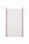 YOLANDE TORCHON 2 BANDES BLANC