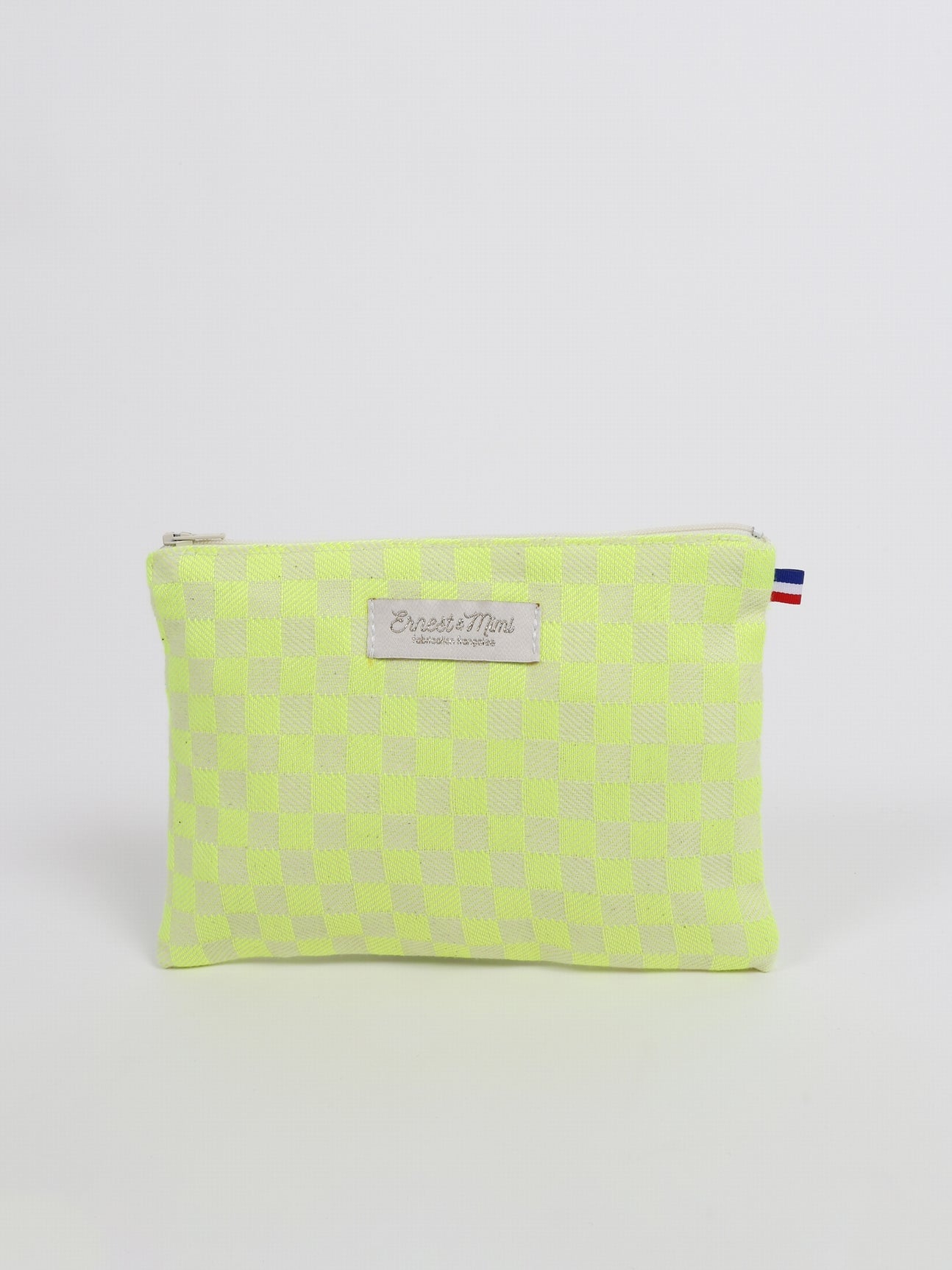 YVETTE POCHETTE JAUNE FLUO